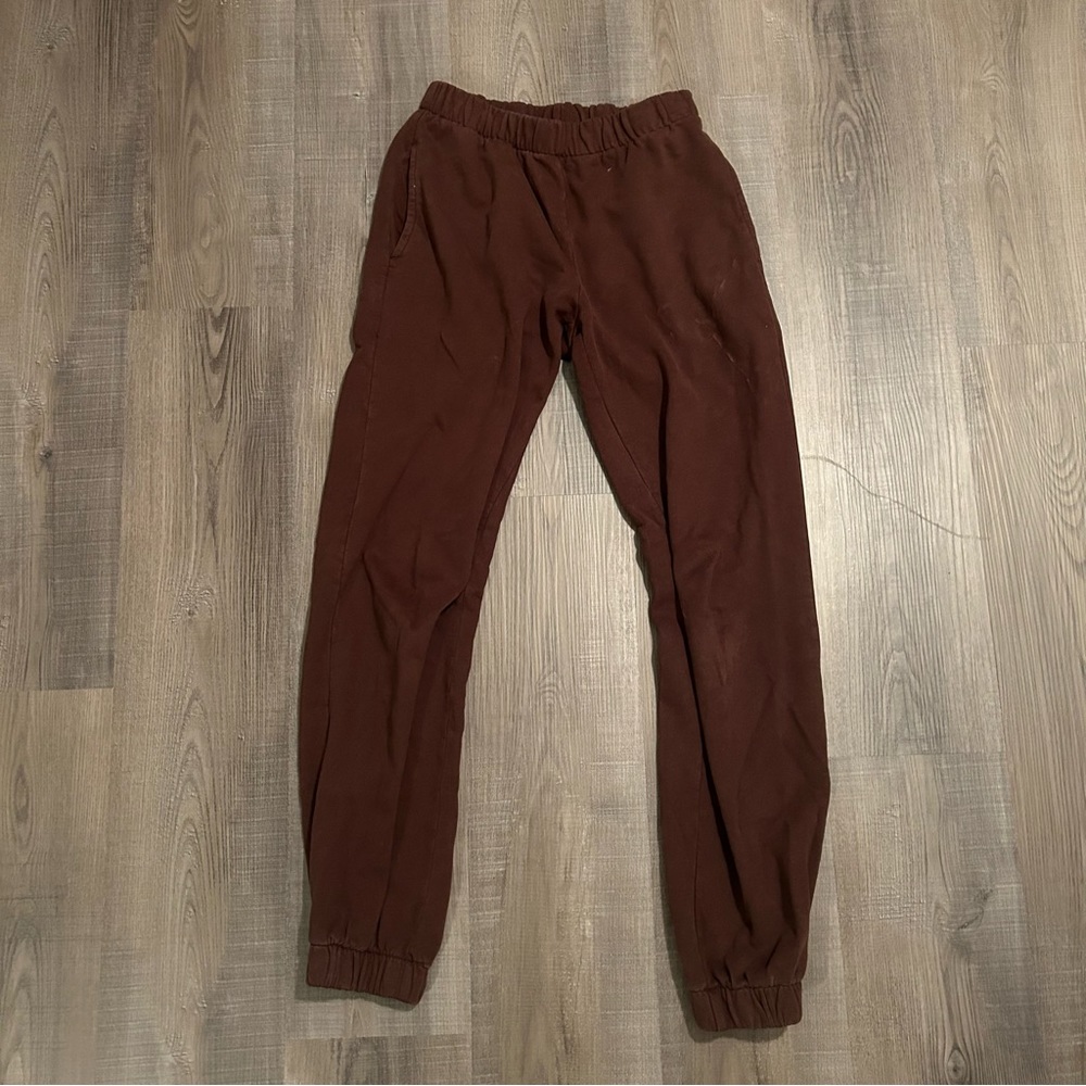 Brandy Melville Chocolate Brown Sweatpants